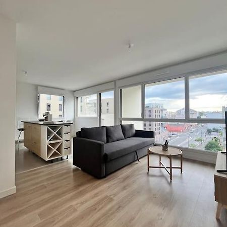 Superbe Appartement Neuf Dans Residence Familiale Aux Portes De Paris Avec Parking Ivry-sur-Seine Bagian luar foto
